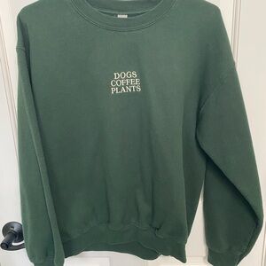 Green Crewneck Sweater